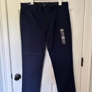 Men's J. Crew Straight Navy Pants